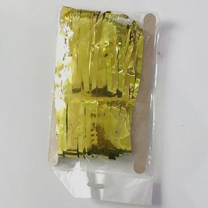 <span class=keywords><strong>Rideau</strong></span> de franges en <span class=keywords><strong>plastique</strong></span> et feuille métallisée en gros, 2m*1m, couleur personnalisée, écologique, toile de fond brillante pour décoration de mariage et de fête, haute qualité - Product Image 6
