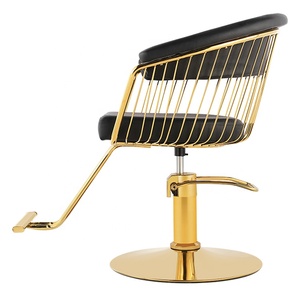 Fauteuil de Salon de Coiffure Noir Luxueux pour Femmes, Fauteuil Coiffant Élévateur pour Salon de Beauté - Product Image 4