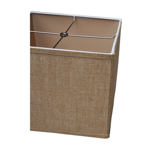 Hiện Đại Handmade Quảng Trường Tự Nhiên Đay Đèn Màu Cho Đèn Bàn Mở Rộng Thân Thiện Với Môi Chiếu Sáng Trong Nhà Phụ Kiện Bán Buôn - Product Image 2