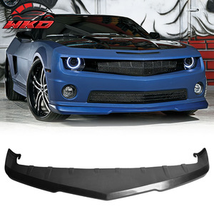 Compatible con Chevrolet Camaro V8 SS solo modelos 2010-2013, labio de parachoques delantero estilo SLP, negro sin pintar - Product Image 1