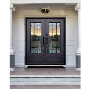 Винтажная Главная дверь, железные ворота, дизайн, французская кованая железная входная дверь для дома, сада, высокого стандарта