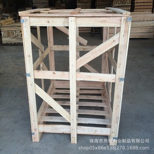 ยงชวง วู้ด อินดัสทรีส่งออกลังไม้รมควันขนาด 1100x1100x1000 มม. IPPC โครงบรรจุภัณฑ์สำหรับโลจิสติกส์ผ่านกระบวนการอบความร้อน - Product Image 3
