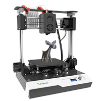 Mesin Printer 3D Desktop Kecil SCIEDU AA3DETK2 dengan Layar FDM DIY Mini Printer untuk Filamen PLA/ABS Mudah Digunakan Mini Printer 3D