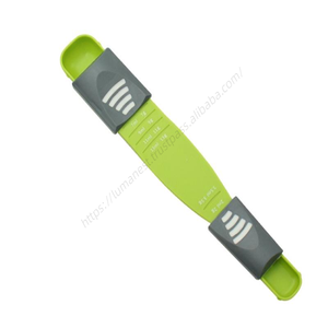 Venta al por mayor WDD536 Herramientas de medición para repostería, cocina y café, cuchara medidora de cocina 8 en 1 con báscula ajustable para alimentos - Product Image 1