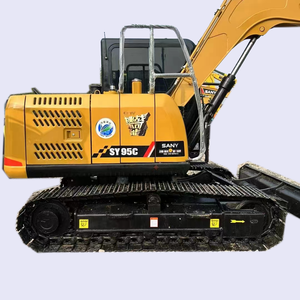 Excavateur sur chenilles d'occasion à poudre forte originale Sy95c Mini Excavadora Sany - Product Image 1
