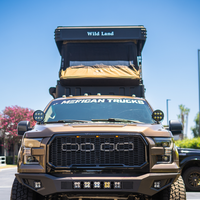 Wild Land Wingman 4WD Camper Truck Pickup Tent Overland Pickup Aluminium 4x4 Truck Pickup Canopy pour l'aventure en plein air