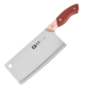 Factory wholesale plastic handle kitchen cleaver knife stainless steel kitchen tools cutting vegetables, meat, bone knife