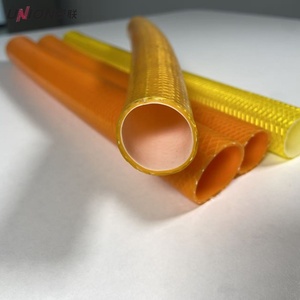 Yellow <strong>Orange</strong> <strong>PVC</strong> Garden Hose <strong>PVC</strong> Fiber Hose Custom Sizes Custom Colors - Product Image 3