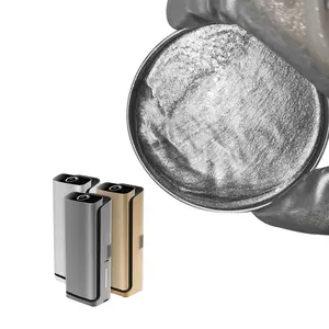 Pasta de prata de alumínio brilhante personalizada com seleção de tamanho de partículas múltiplas para atender ao efeito especial de flash