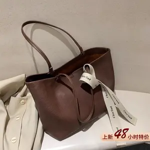 Hot selling fashion, simple, large capacity, high-end shopping, one shoulder, child and mother handbag