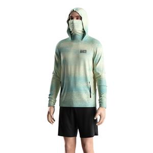 Sweat à capuche de pêche léger pour homme avec masque intégré UPF50+ et tissu respirant haute technologie pour toutes les conditions météorologiques - Product Image 5