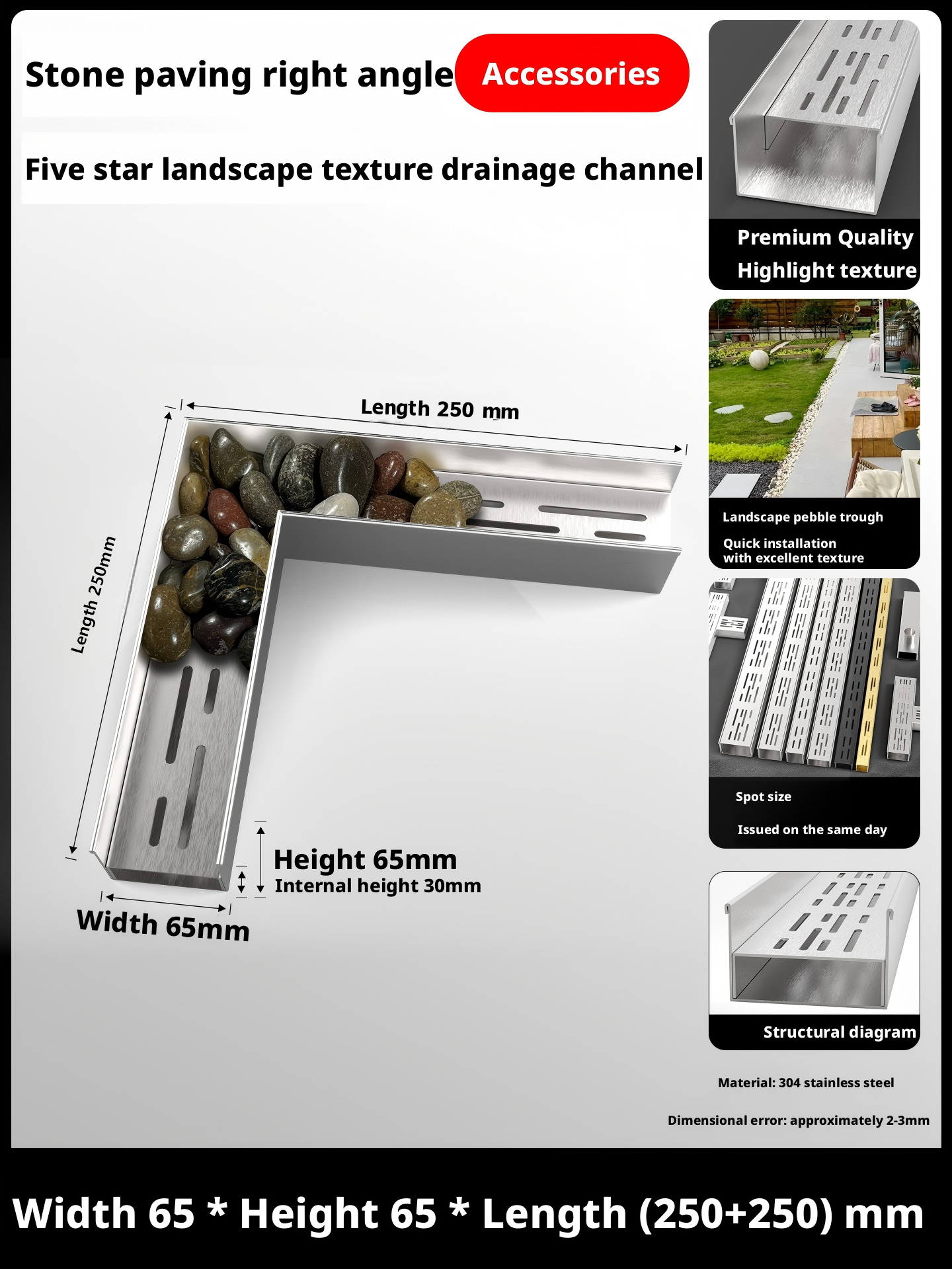 Adoquín de piedra en ángulo recto