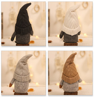 2026 gros noël Gnome Santa nordique vacances en peluche poupée ornement sans visage Rudolph à la main écologique coton nain jouet