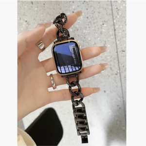 Cinturino per Orologio Elegante e Minimalista, Catena in Metallo Compatibile con Serie di Orologi, Disponibile in Diversi Colori, Cinturino Charm - Product Image 5