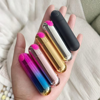 Mini vibromasseur à 10 modes pour femmes, moteur amélioré, silencieux, étanche, rechargeable par USB, jouet sexuel en silicone