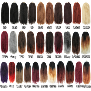 <span class=keywords><strong>Extensiones</strong></span> de Cabello Sintético Marley Afro Kinky para <span class=keywords><strong>Trenzas</strong></span>, 18 Pulgadas, para Mujer - Product Image 2