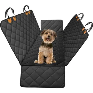 Alfombrillas de viaje para mascotas, impermeables, a prueba de suciedad, personalizadas, hamaca para perros, portador delantero, fundas de asiento de coche para perros, asiento trasero