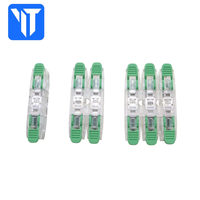Bornes de presse sans vis de bornier en plastique à position unique rapide standard américain OJ-281 avec circuit fermé