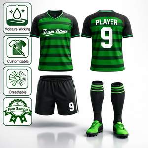 Vente en gros de kits d'uniformes de football personnalisés, maillots d'équipe, pantalons, vêtements de sport en polyester, impression de logo personnalisée, sublimation, légers - Product Image 6