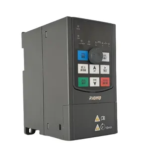 RIQNO A100 frequency converters 220v single phase to 3 phase 380v vfd for single phase motor 5.5kw inverter vfd ac drive