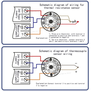 Intelligente Temperatuurtransmittermodule PT100K <span class=keywords><strong>Thermocouple</strong></span> 0-10 Volt Hoge precisie Geïntegreerd Plastic OEM/ODM - Product Image 3
