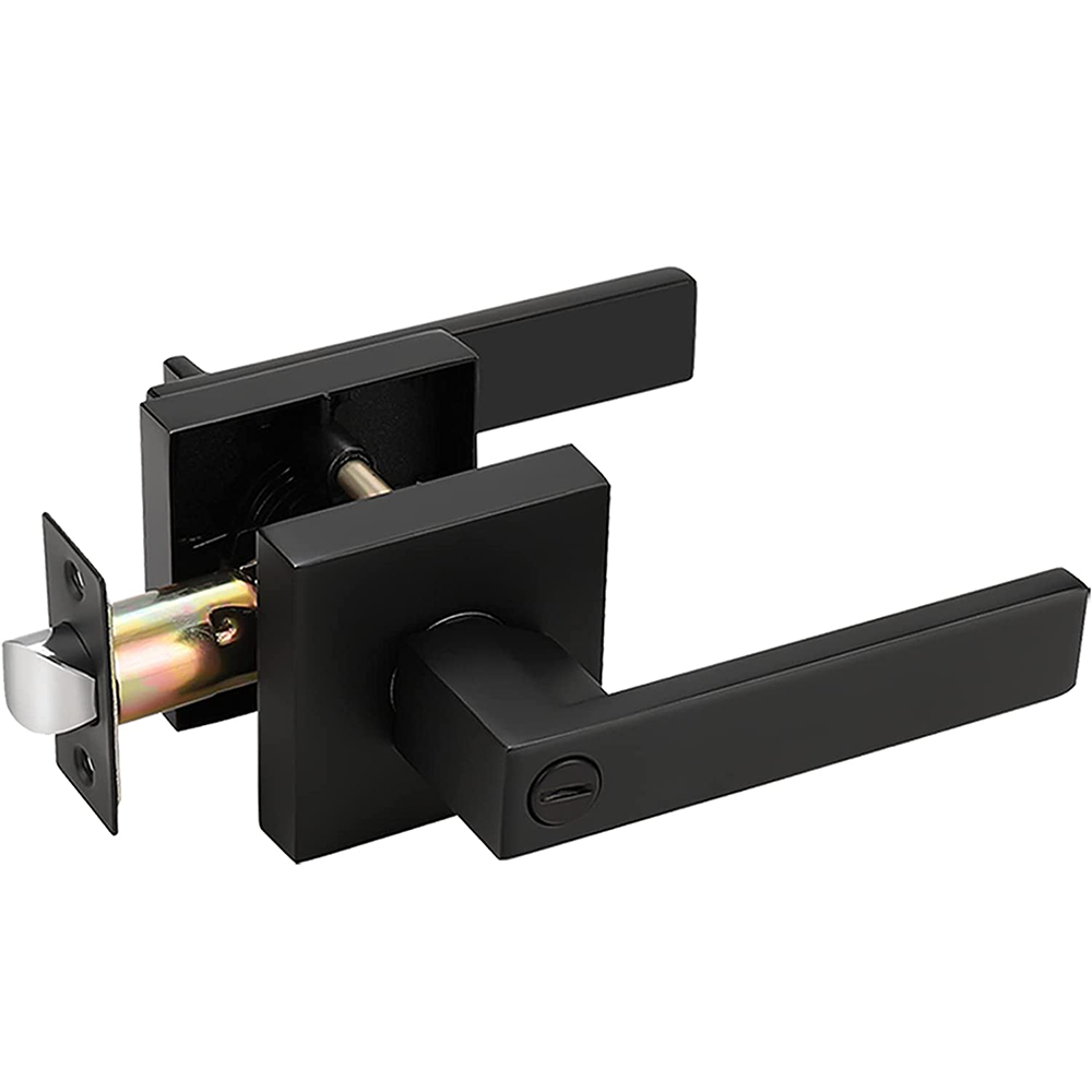 Exterior Door Handle Heavy Duty Keyed Entry Door Handle Set Entrance Handleset, Left or Right Handing Door Handle