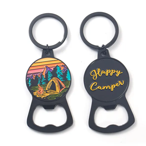 Abrebotellas negro de fábrica abrebotellas barato llavero abridor de cerveza con logotipo personalizado - Product Image 6