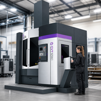 Centre d'usinage vertical CNC industriel à haute rigidité entièrement fermé CK5116G, technologie de pointe pour la découpe et le tournage des métaux