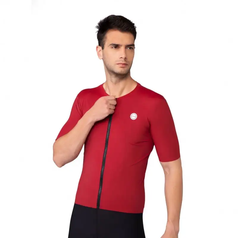 Custom Wholesale Bicycle Jersey Mens Thin Long Sleeve Cycling Jersey Bike Jersey Fit Manufacturer