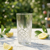 Verre à vin et à bière classique de 330 ml, personnalisable, épais et luxueux, réutilisable, anti-casse, pour les fêtes et les bars