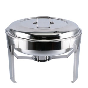 Stainless Steel <b>Buffet</b> <b>Warmer</b> Circular Electric Heating Hotel Restaurant Use - Product Image 5