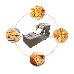 Mini Rotary Wood Oat Cookie Form Small Marie Sweet Cake Walnut <b>Biscuit</b> Mould Peach Pastry <b>Machine</b> With the Best Price - Product Image 2