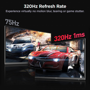 Koorui G2721E 27 Inch QHD 320Hz Fast IPS Gaming Monitor, 1ms OD, <strong>HDR400</strong>, 2.1, DP 1.4, FreeSync/G-Sync - Product Image 3