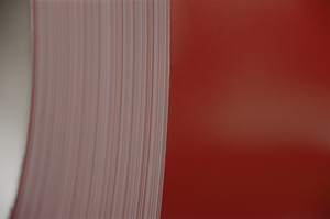 ขดลวดอิตาเลียน Dx51D Z100 th. ขดลวดเหล็กพรีเพ้นท์สีโพลีเอสเตอร์มาตรฐาน1000หรือ1250มม. 0,60 Siena Red ppgi - Product Image 2