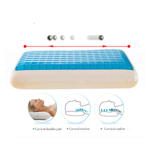 Almohada <span class=keywords><strong>de</strong></span> Espuma Viscoelástica con Gel Refrigerante <span class=keywords><strong>de</strong></span> Bambú Ergonómica OEM <span class=keywords><strong>para</strong></span> Hotel - Product Image 3
