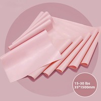 Bandas de Resistencia Elásticas de TPE para Yoga y Fitness, Ecológicas y Duraderas, para Entrenamiento de Hombros y Espalda, y Ejercicios de Estiramiento