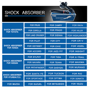 Tng Nhà Máy Nhà Sản Xuất Hệ Thống Treo Các Bộ Phận Giảm Xóc Phía Sau Cho Toyota Corolla Ae100 333117 333116 48540-1a120 48530-80003 - Product Image 2