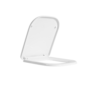 HUANGBO Luxury Bathroom <strong>Toilet</strong> Accessories PP Plastic Material Square Shape Soft Close <strong>Seat</strong> Cover Lid <strong>Quick</strong> <strong>Release</strong> for Home Use - Product Image 5