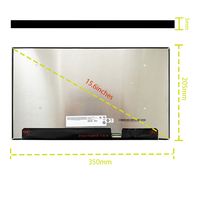 Écran LCD IPS UHD 4K 3840x2160 de 15,6 pouces B156ZAN03.8 pour ordinateur portable 7510, nouveau moniteur de bureau