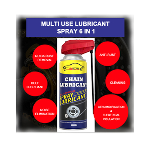Removedor de Óxido y Lubricante Multiusos de 125 ml, 250 ml, 450 ml, <span class=keywords><strong>Spray</strong></span> Universal Antióxido para Limpiar, Proteger y Aflojar Piezas - Product Image 5