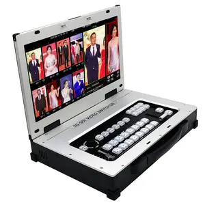 video tất nhiên Suppliers-8 Kênh SDI-H DMI Portable HD Video Switcher Mixer Với Luma Key Cho Giáo Hội Khóa Đào Tạo Video Hội Nghị Trực Tiếp Streaming