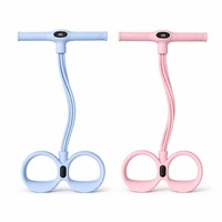 Appareil de traction multifonctionnel 6-en-1 avec compteur et extenseur de poitrine en silicone pour la maison, la gym, le yoga et l'exercice physique – Vente en gros