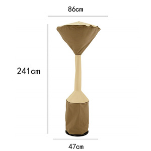 Funda Protectora para Calentador de Patio, Cobertura Total, Tela Oxford 600D, Recubierta de Plata, Impermeable, para Calentadores de Gas - Product Image 3