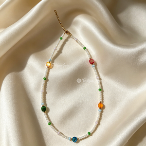 Colliers de perles d'eau douce naturelles de haute qualité, hypoallergéniques, en acier inoxydable, chaînes bohèmes de plage, bijoux cadeau, Perla Collares - Product Image 4