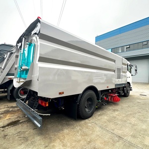 รถดูดฝุ่นทำความสะอาดถนน จีน ฮาวเวอ อีซูซุ ดงเฟิง 4x2 รถกวาดพื้น ราคาโรงงาน - Product Image 6