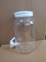 Distributeurs de boissons en plastique colorés de 3,8 L