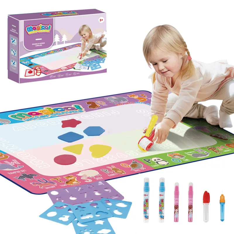 Волшебный коврик для рисования водой, игрушка «сделай сам», Coolplay Aqua, коврик для рисования для детей