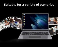 15.6 Inch Lapdock Display Portable Monitor with Keyboard Built-in 5000mah Battery HD IPS USB C Computer Monitors