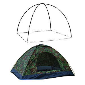 Produsen Tiang Penyangga Tenda dari Pipa Fiberglass Berongga Bebas Alkali 8mm, Layanan Pemotongan Tiang Tenda - Product Image 2