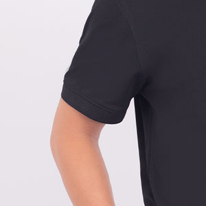Polo anti-rides en mélange de coton durable, tissu facile d'entretien, idéal pour les professionnels occupés ou les uniformes nécessitant un entretien réduit - Product Image 4